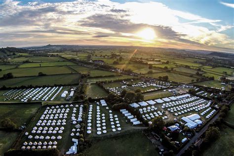 Our Location At Glastonbury Festival • The Pop Up Hotel