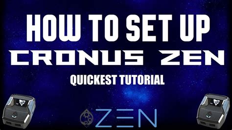 How To Set Up Cronus Zen Quickest Tutorial Youtube