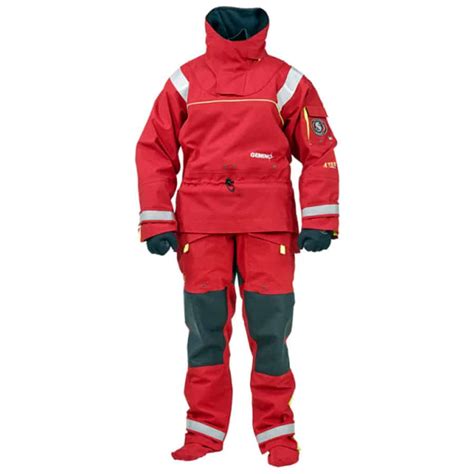 Ursuit Gemino Operative 4 Tex Röd Drysuit Seapax