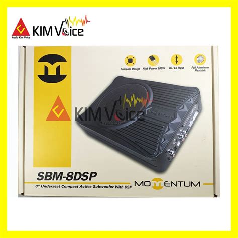 Subwoofer Kolong Aktif Momentum Smb Dsp Built In Dsp Processor Inch