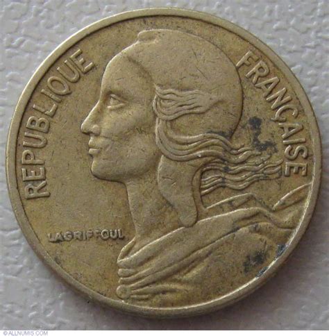 5 Centimes 1978 Fifth Republic 1971 1985 France Coin 946