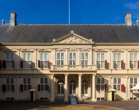 View of the Royal Noordeinde Palace in the Hague Stock Image - Image of ...