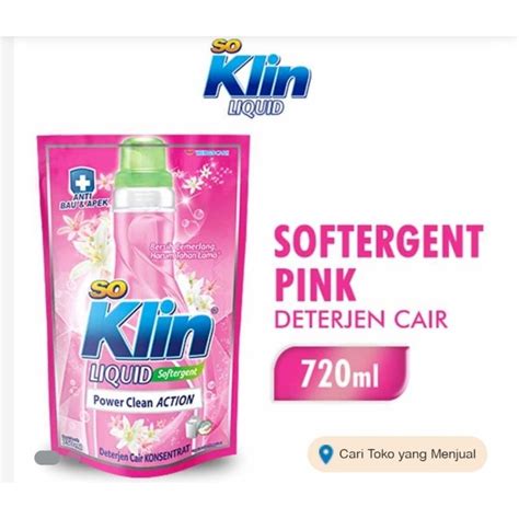 Jual SO KLIN Liquid 720ml Shopee Indonesia