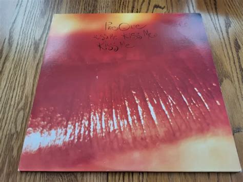 THE CURE Kiss Me Kiss Me Vinyl LP 2 Discs 1987 Elektra 9 60737 1