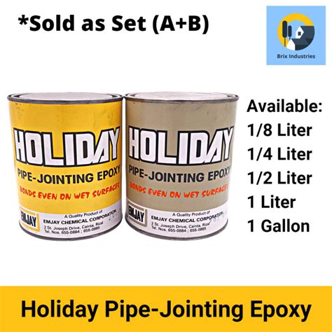 Holiday Pipe Jointing Epoxy All Sizes Available Component A And B Set