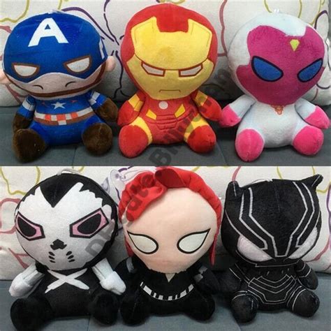 2017 The Avengers Plush Toys Captain America 3 Dolls Marvels Figure ...