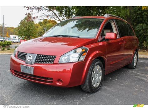 2004 Autumn Red Metallic Nissan Quest 35 S 87569155