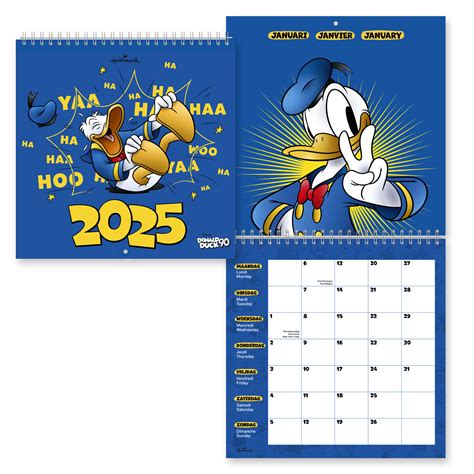 Compras El Calendario Mensual Del Pato Donald Haz Tu Pedido