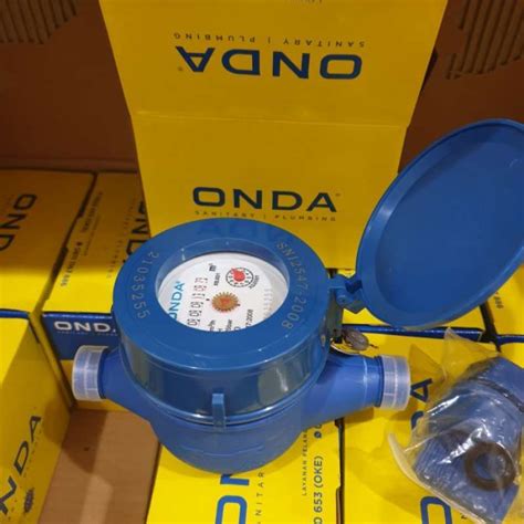 jual water meter plastik onda nano dn    sertifikat tera