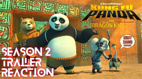 Kung Fu Panda The Dragon Knight Season 2 Trailer Reaction Netflix Youtube