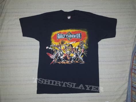 Bolt Thrower Warmaster Tour SS TShirtSlayer TShirt And BattleJacket