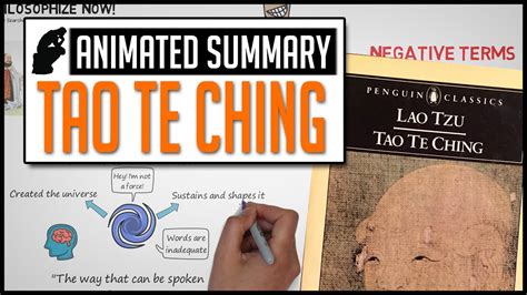 The Tao Te Ching By Lao Tzu Animated Summary Youtube