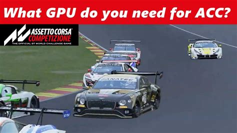 Amd Radeon Xt Vs Xt In Assetto Corsa Competizione Youtube