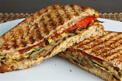 Grilled Vegetable Panini - Closet Cooking