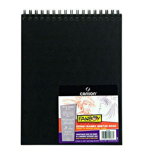 Canson Fanboy Comic Paper Manga Sketch Book X Sheets