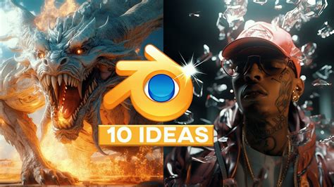 10 Effect Ideas For Blender 3D (and how to make them) - YouTube