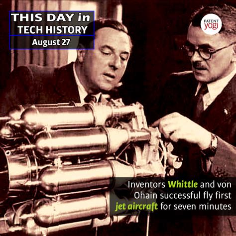 This day in Tech History - First flight of a jet plane [August 27, 1939 ...