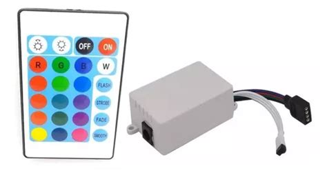 Controle Controlador Para Fita Led Rgb Modelos E Mercadolivre