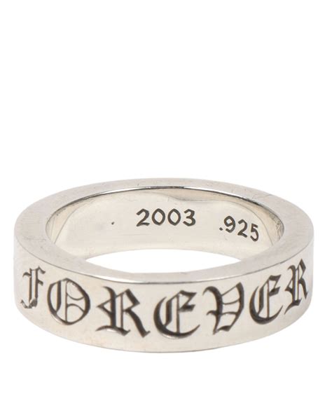 Chrome Hearts Forever Ring