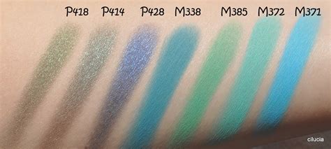 Spaz & Squee: Non-Nails Post: Inglot Eyeshadow swatches