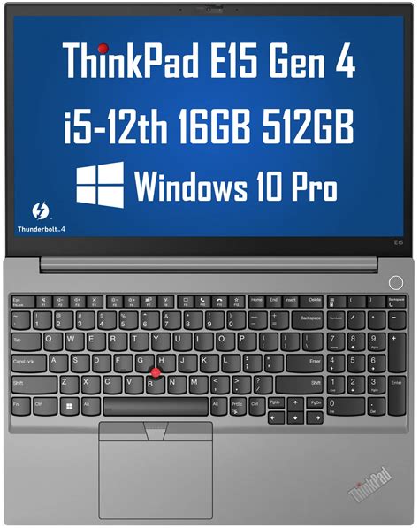 Buy Lenovo Thinkpad E15 Gen 4 Business Laptop 156 Fhd Anti Glare Intel 12th Gen 10 Core I5