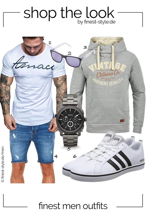 Männer Outfit Mit Einzelteilen Von Fossil Tommy Hilfiger Adidas