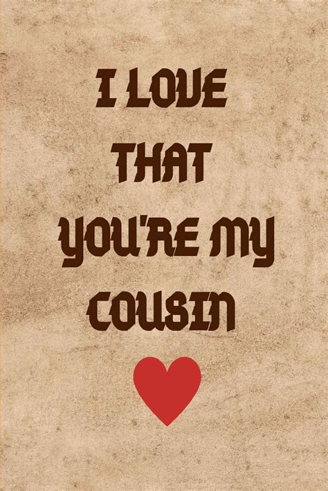 Cousin Love Quotes