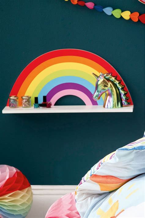 Girls Rainbow Bedroom Ideas Design Corral