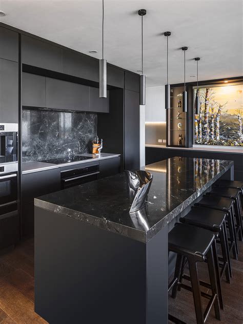 Black kitchen countertops – Artofit