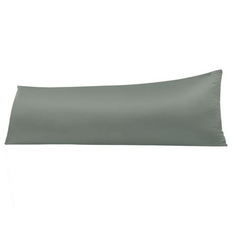 Organictune Satin Long Body Pillowcase For Hair And Skin Silky Slip Cooling Body Pillow Cover