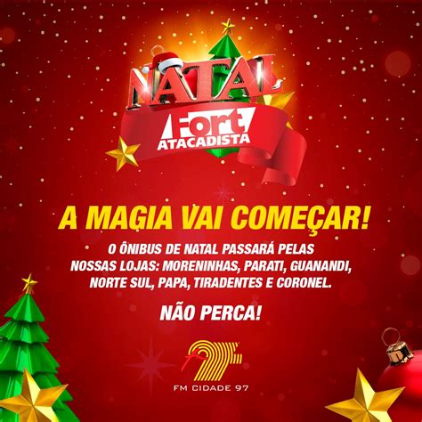 Papai Noel Vai Percorrer Lojas Do Fort Atacadista Em Campo Grande No