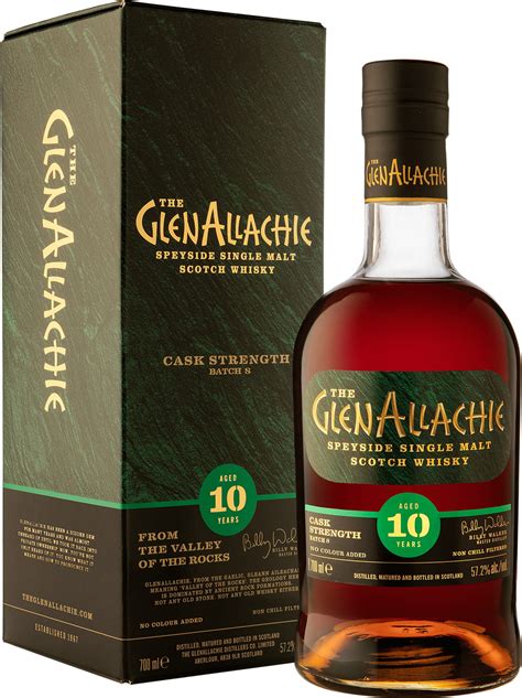 WHISKY GLENALLACHIE 10 YO CASK STRENGTH BATCH 8 0 7L 57 2 Sklep