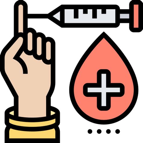 Blood Test Meticulous Lineal Color Icon