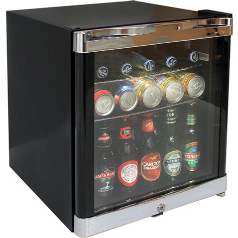 Husky Tropical Glass Door Mini Bar Fridge 50 Litre - HUS-SC50