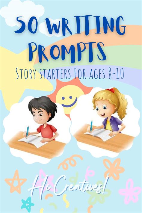 50 writing prompts for kids: for ages 8-10 by Dua Fatima | Goodreads