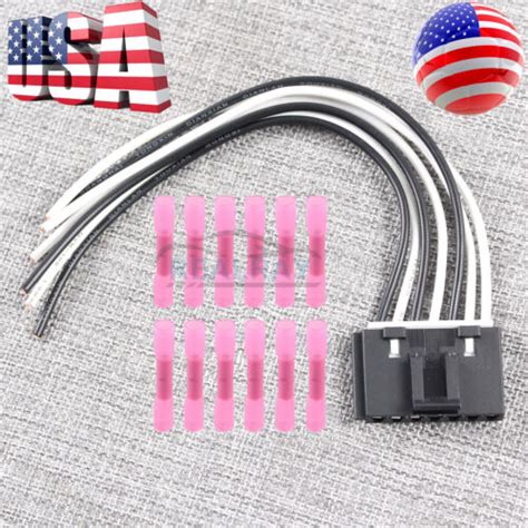 Wire Blower Motor Resistor Plug Connector For Chevy Silverado