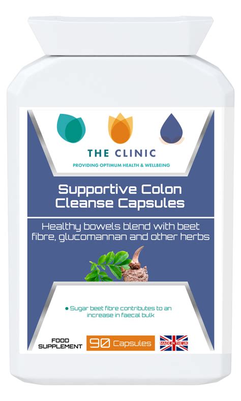 Supportive Colon Cleanse Capsules | The Clinic Notts