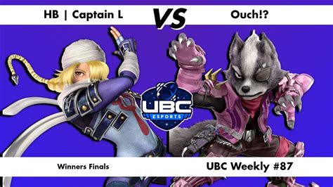 UBC Weekly 87 Winners Finals HB Captain L Sheik Vs Ouch