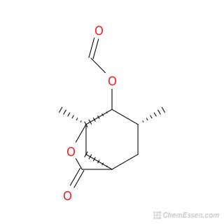 3 5 Dimethyl 7 Oxo 6 Oxabicyclo 3 2 1 Octan 4 Yl Formate Structure