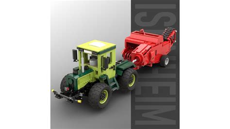 Lego Moc Welger Ap53 High Pressure Baler By Isenheim Rebrickable