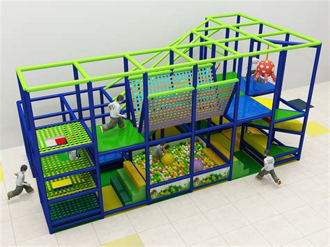 Simple 2 Level Generic Indoor Playground - Indoor Playgrounds International