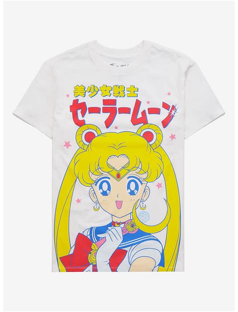 Hot Topic Sailor Moon Japanese Girls T Shirt