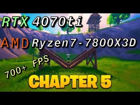 Rtx Ti Amd Ryzen X D Fps Test Fortnite Chapter Season