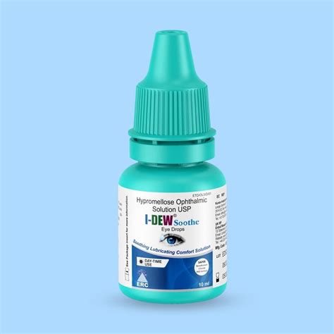 I Dew Soothe Daytime Eye Drops 10ml Hypromellose Drops For Dry Eyes Contact Lens Friendly