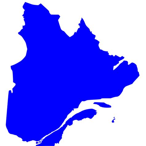 Quebec Map Free Svg