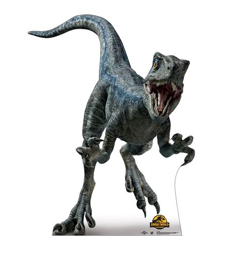 Advanced Graphics Blue Life Size Cardboard Cutout Standup Jurassic World Dominion 2022 Film