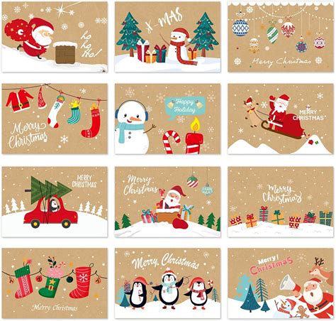 Touchfutrue Cartoline Di Natale Pezzi Biglietti Auguri Natale