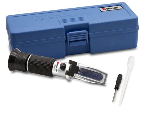 Portable Battery Coolantglycol Refractometers Brix Refractometer