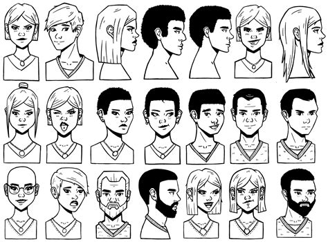 More Face Practice By Stoffedraws On Deviantart