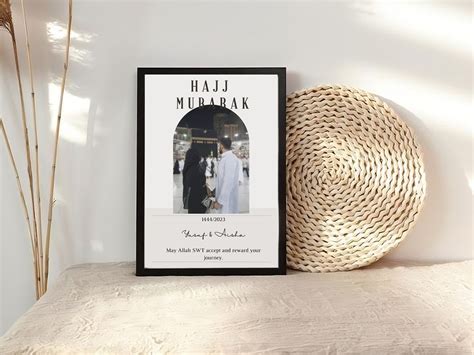 Personalized Umrah Mubarak Hajj Mubarak Gift Digital Hajj Print Gift